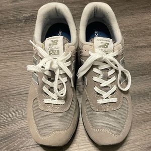 New Balance Grey 574 Core Sneakers